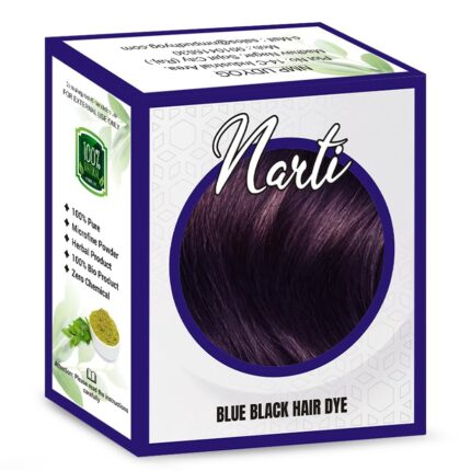 blue black hair dye