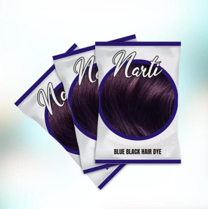 blue black hair dye