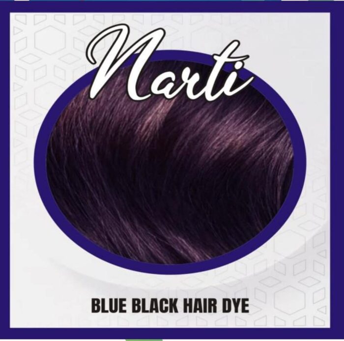 blue black hair dye