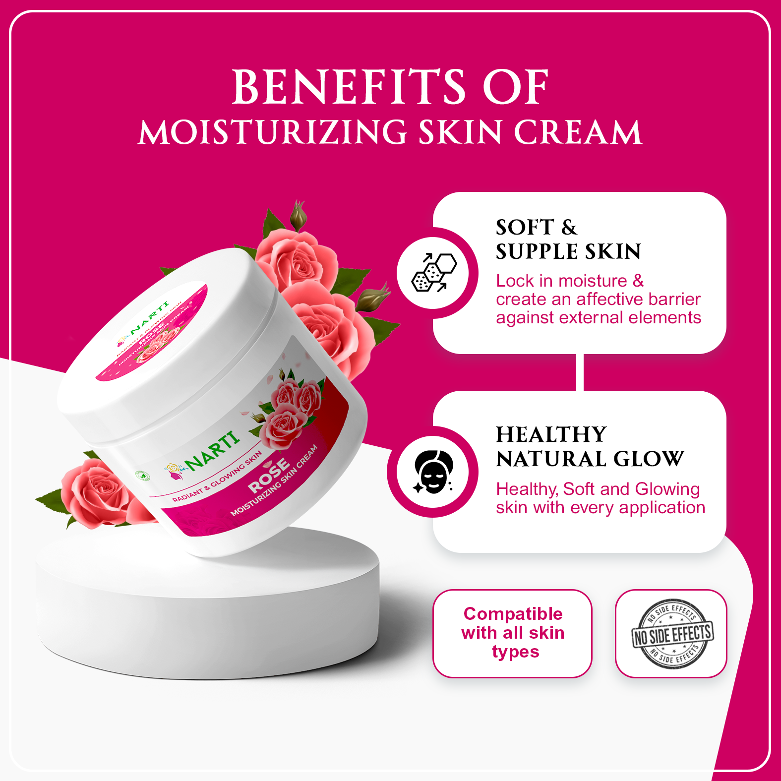 rose skin nourishing cream