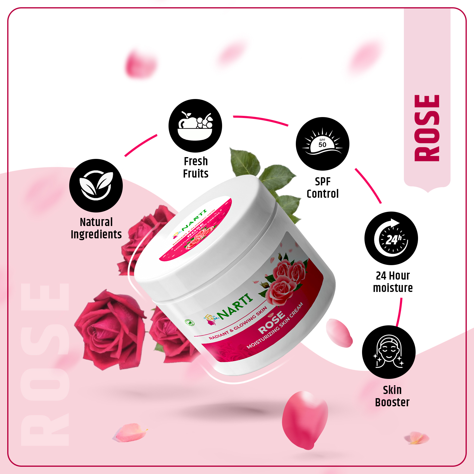 rose skin nourishing cream