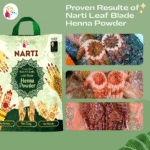 Herbal BAQ henna powder for body art and mehndi