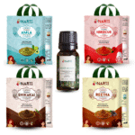Narti Amla Reetha Shikakai Hibiscus Powder with Rosemary Essential Oil DIY Hair Care Kit, Organic Herbal Hair Mask, Natural Hair Conditioner for Strong, Shiny Hair, Scalp Nourishment, 1.2kg Kit