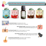 Narti organic hair mask Amla Reetha Shikakai Hibiscus Powder with Rosemary Oil 15ml for scalp care and hair shine 1.2kg